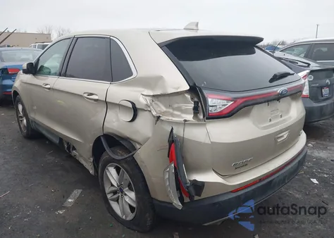 2017 Ford Edge Sel из США, поврежденный, VIN 2FMPK4J98HBB40140